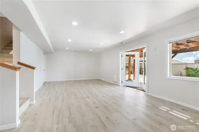 Lower Level Family with Direct Outside Access to Patio and Pool