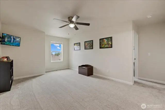Upstairs rec room