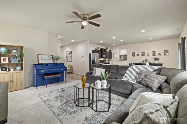 Living Room has brand new carpet installed in May 2025