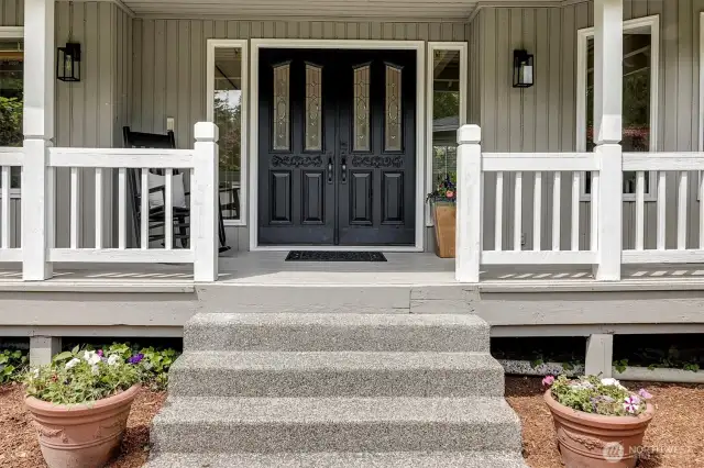 Large porch area