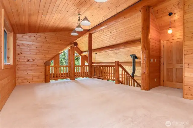 Upstairs loft