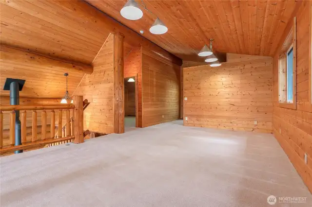 Upstairs loft
