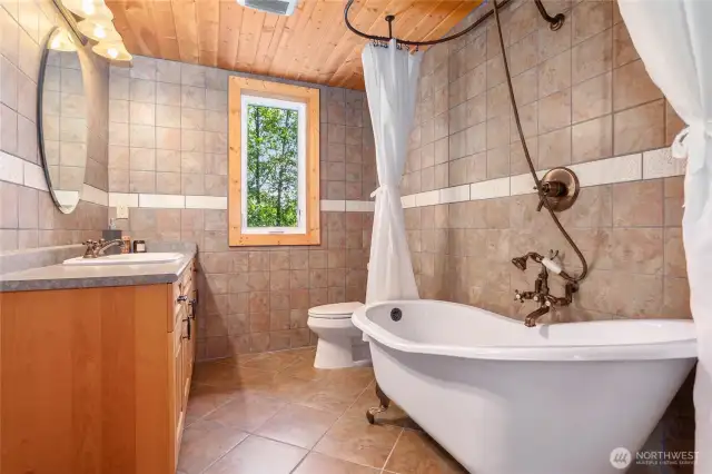 Upstairs bathroom