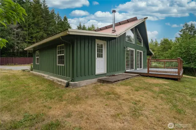 Side and rear yard