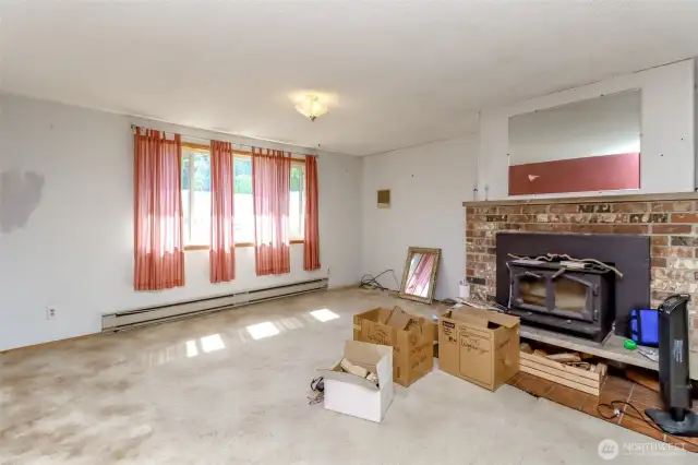 Upper level living room