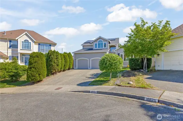 Enjoy peace of mind at this 4-bed, 2.5-bath home with newly installed solar panels, lifetime roof & gutters, and newer windows.