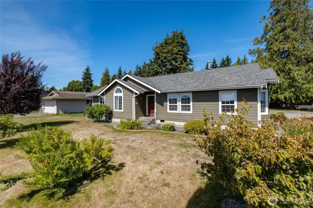 Front of home.