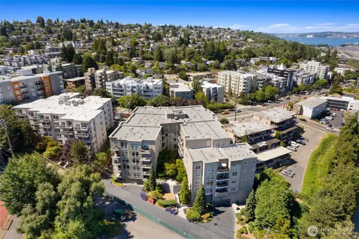 One of West Seattle's premier condominium buildings.  Welcome Home!
