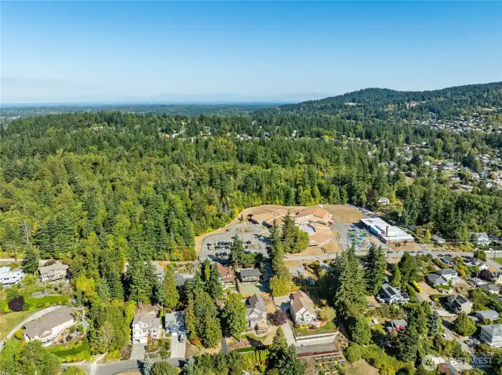 close to walking trails and the elementary school