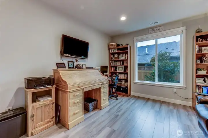 Den/Office with French Doors