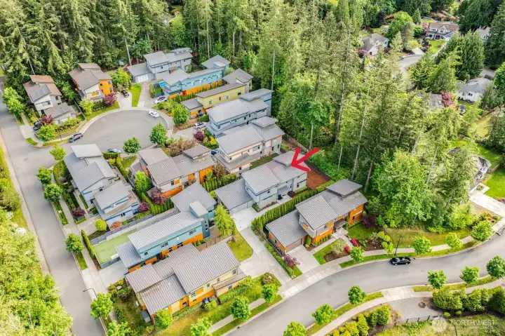 One-of-a-kind enclave of 13 stylish modern homes