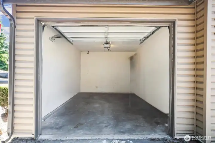 The spacious 1 car detached garage #21.