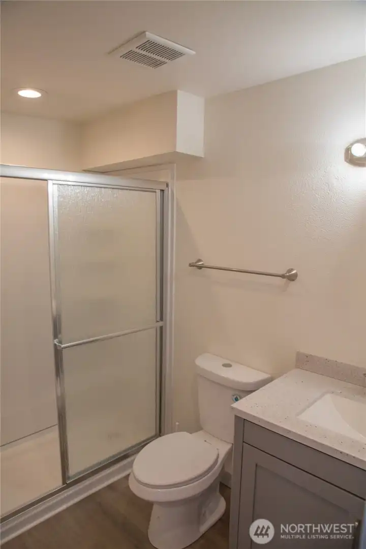 Bathroom #3 off Family Room and Home Office