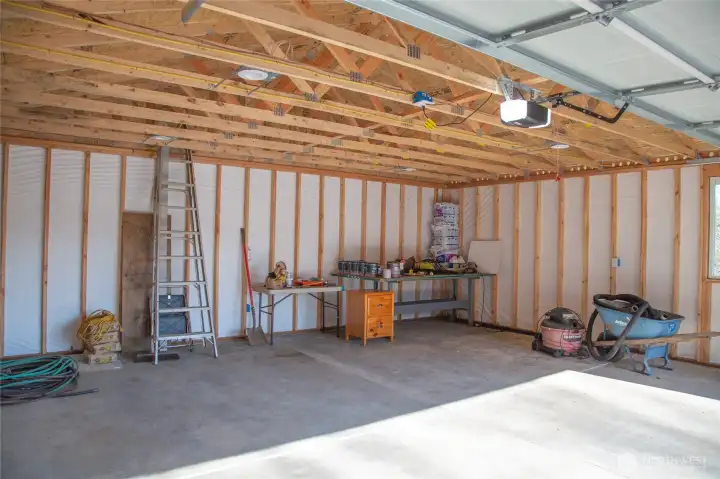 Large two car Garage