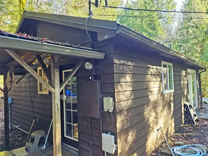 Here is the main access to the home leading into the kitchen.