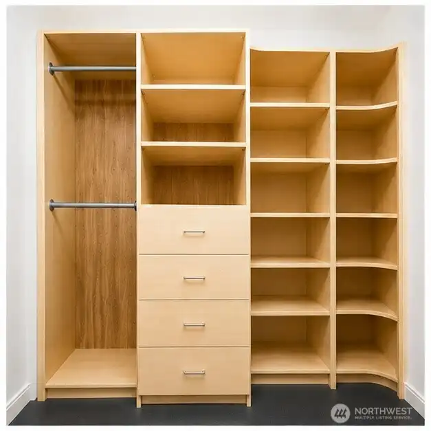 Plenty of storage Plenty of storage