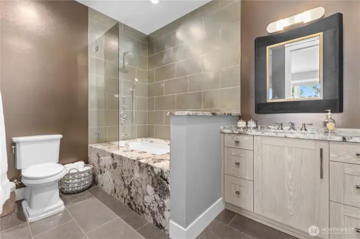 2nd level ensuite bathroom