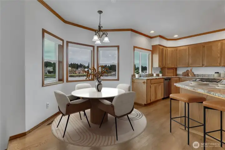 This room is virtually staged