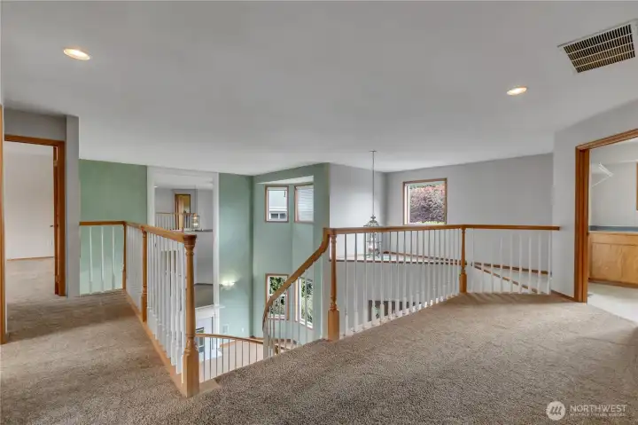 Huge upstairs landing