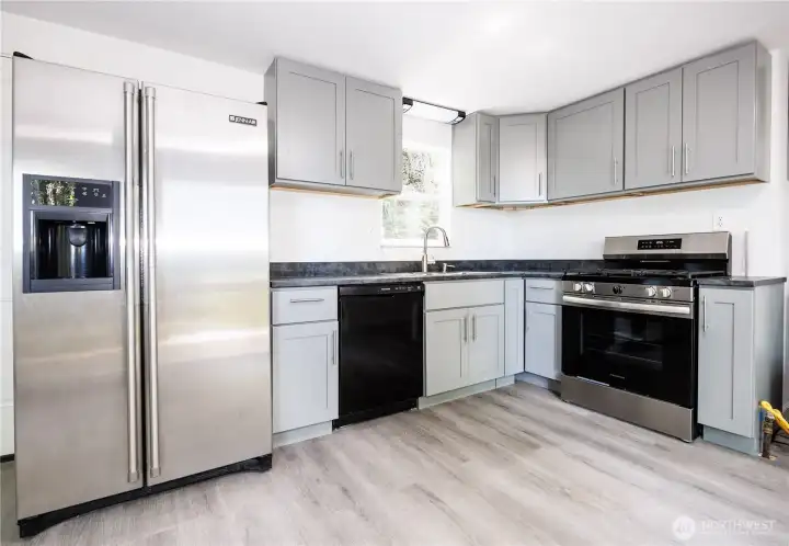 Fully remodeled kitchen