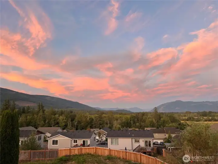 Stunning views of the Cascades