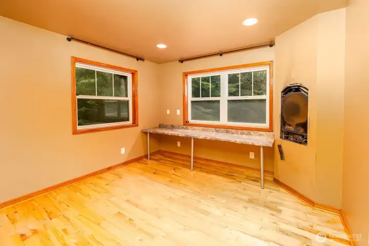 Upper level office or third bedroom.
