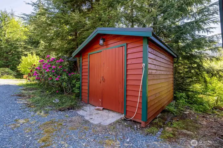 Shed for all your garden needs.