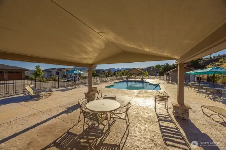 CVE upper pool cabana and pool CVE upper pool cabana and pool