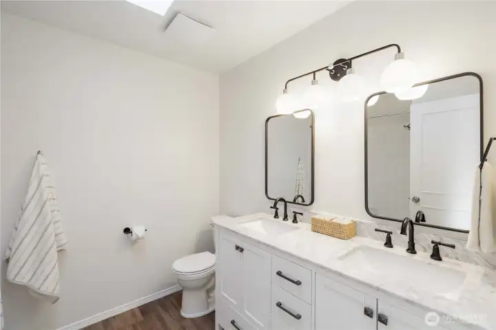 Hallway full bathroom Hallway full bathroom