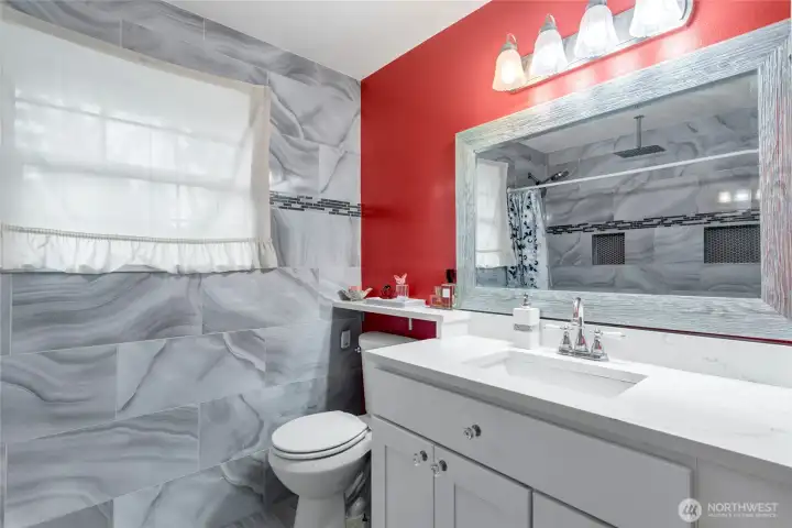 Really nicely done with clean modern touches