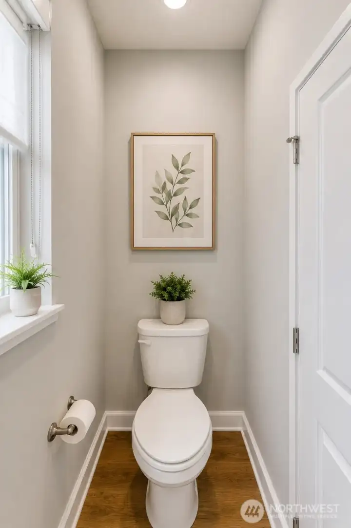 Virtual Lower powder room