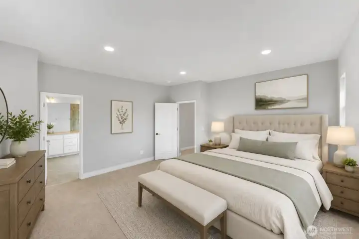 Virtual Primary bedroom