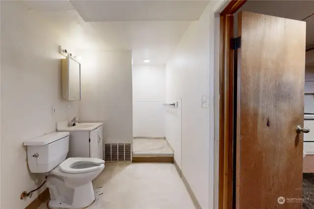 Basement bath