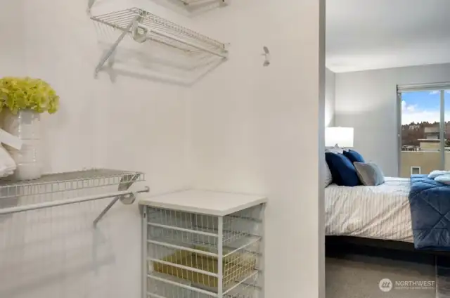Walk In Side by Side closets