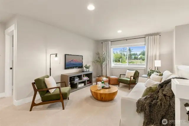 Upstairs bonus room