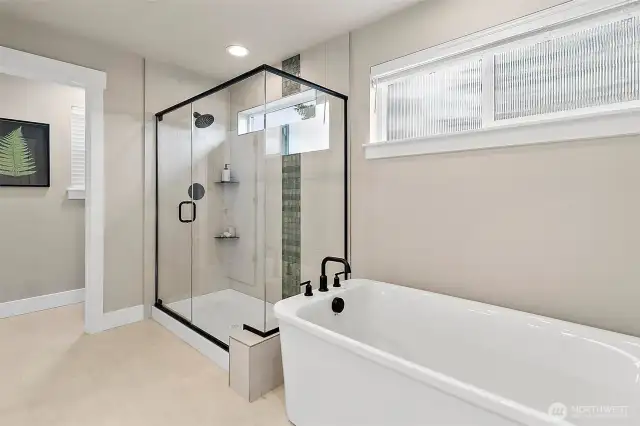 Primary 5 piece bath