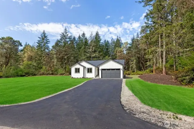 Virtually enhanced landscaping