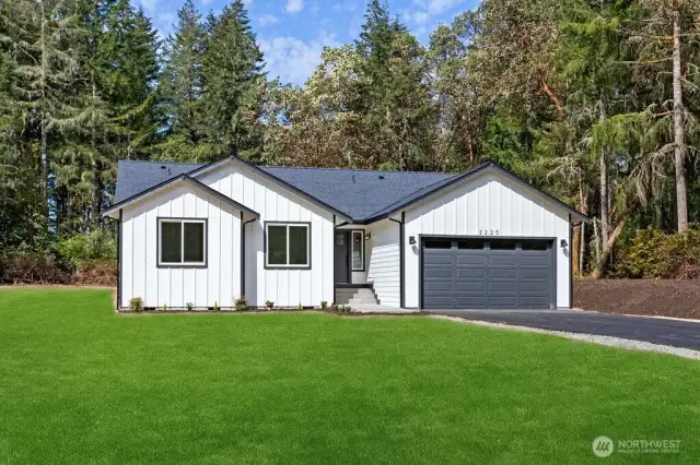 Virtually enhanced landscaping