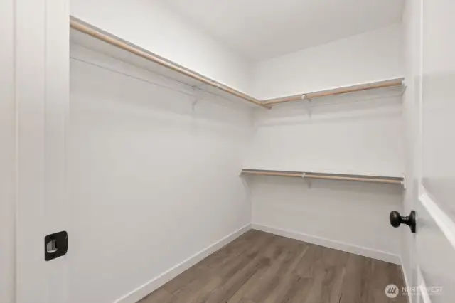 Primary walk-in closet