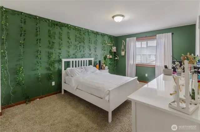 Bedrooms 2,3 and 4 are all great-sized, all with mountain views!