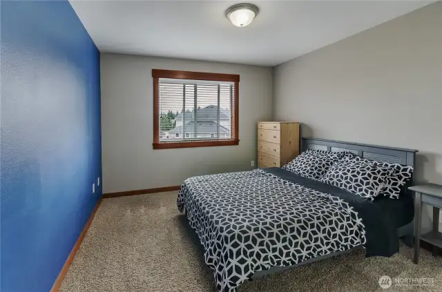 Bedrooms 2,3 and 4 are all great-sized, all with mountain views!
