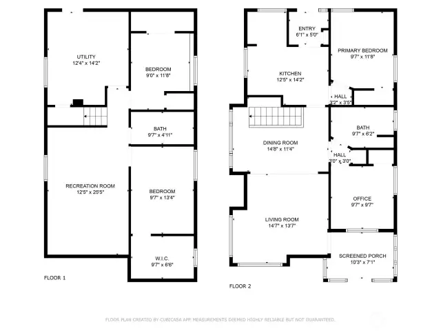 Main and basement floor plan
