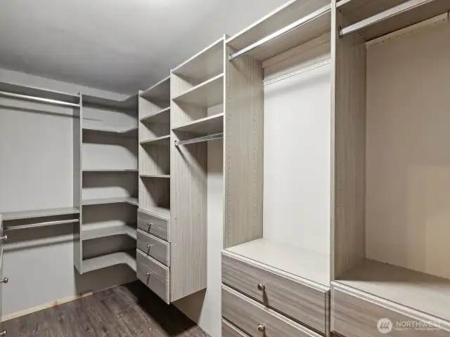 Primary walk in closet 1