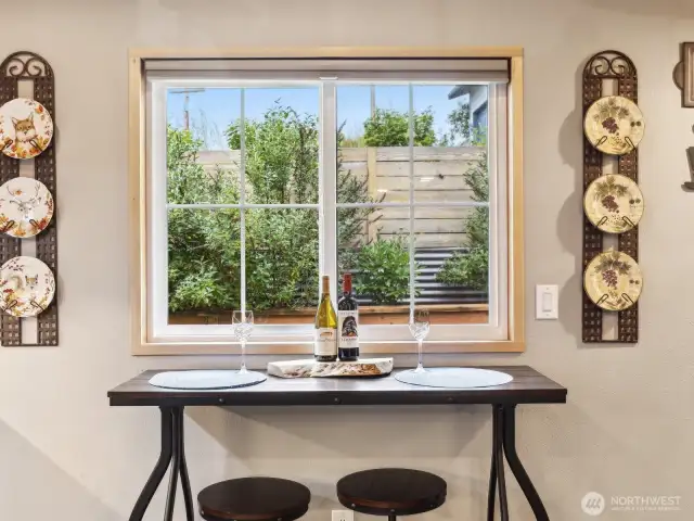 Breakfast bar