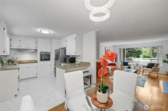 Main level kitchen