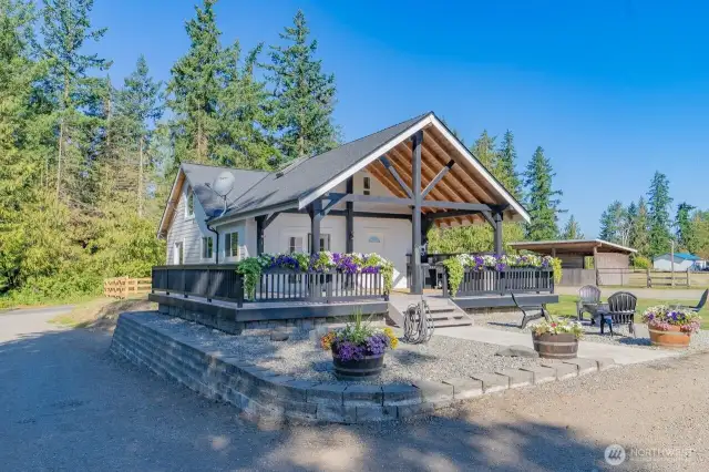 Covered Deck Area