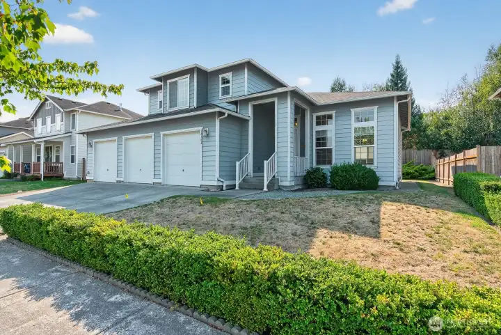 Mature landscaping and plenty of on street parking