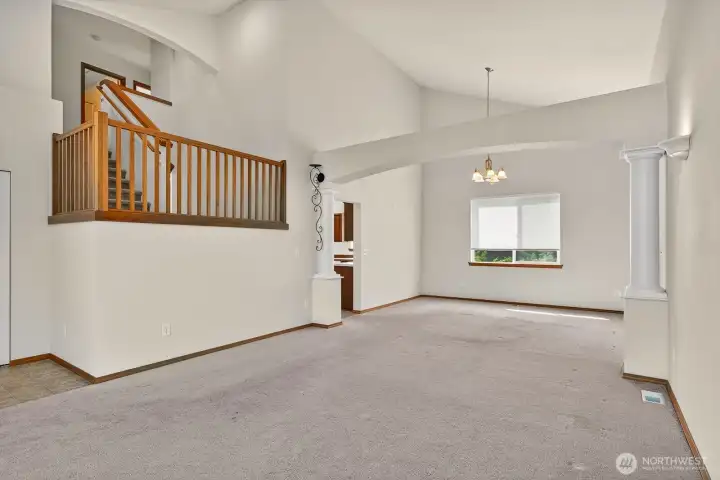Living and Dining rooms