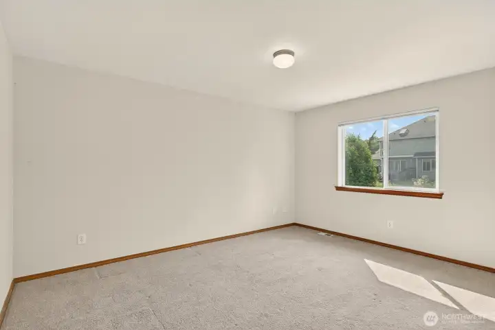First additional upstairs bedroom with large closet