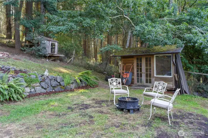 Garden shed and chicken coop